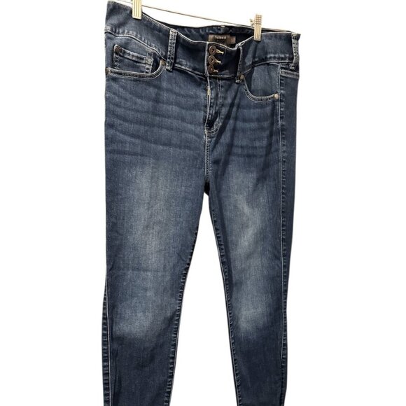 torrid Denim - Dark Wash Super Soft High-Rise Skinny Jegging – Size 16R